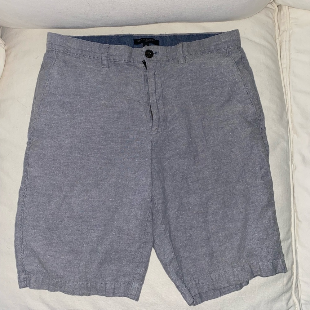 Banana Republic Mens Linen Shorts